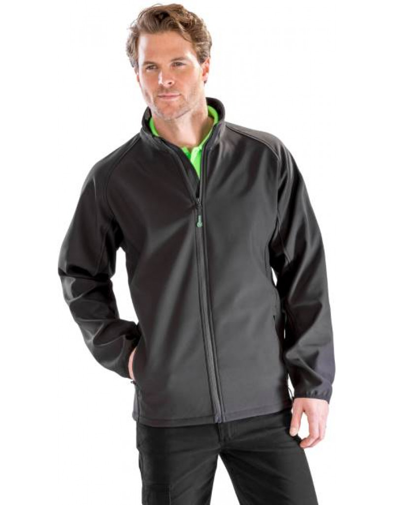 Jachetă softshell cu 2 straturi pentru bărbați, imprimabilă